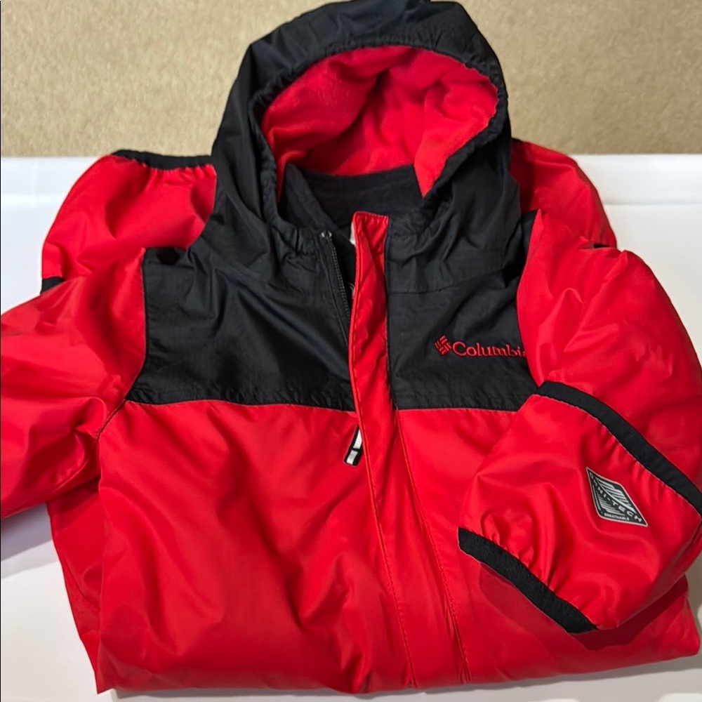 Columbia Kids Red and Black Jacket